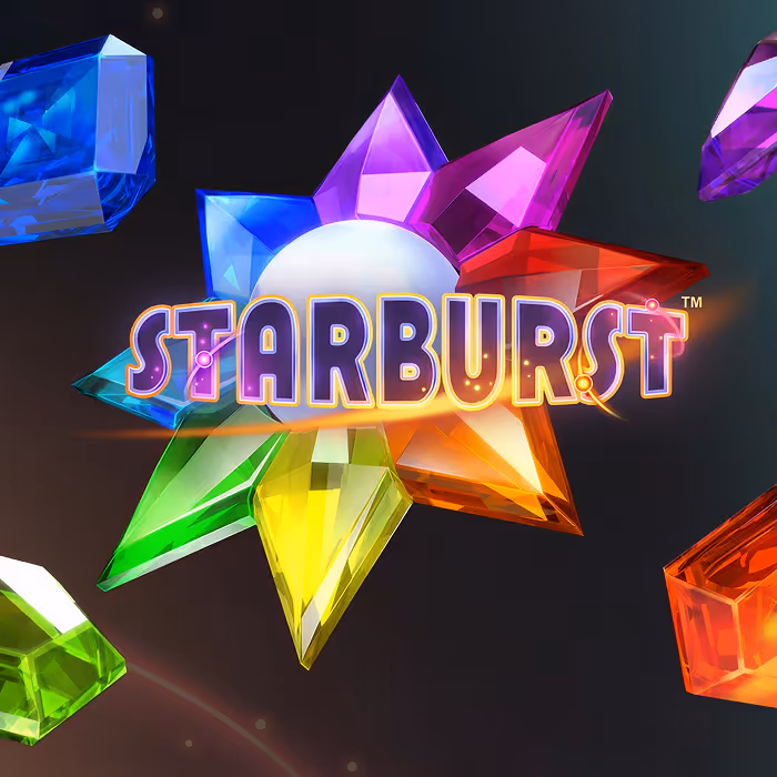 Starburst Slot-Spiel mit lebendigen kosmischen Edelsteinen und erweiternden Wilds